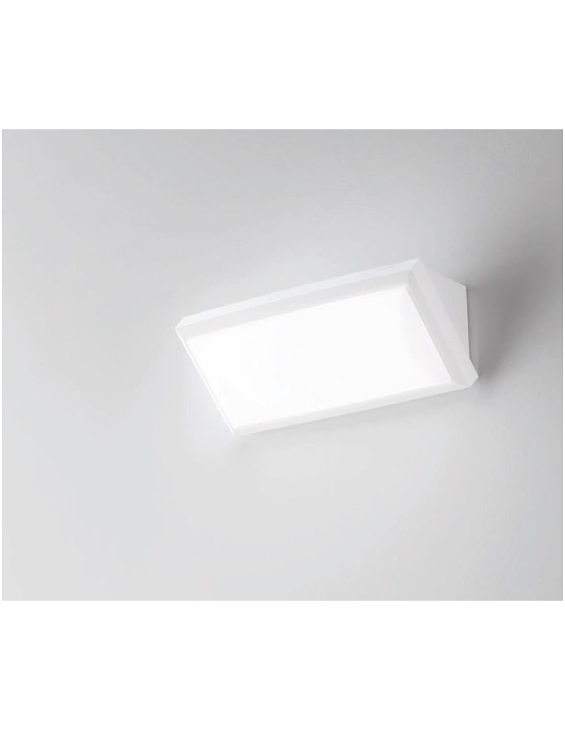 Lampada da esterno colore bianco attacco E27 IP65 - Ivela 127490