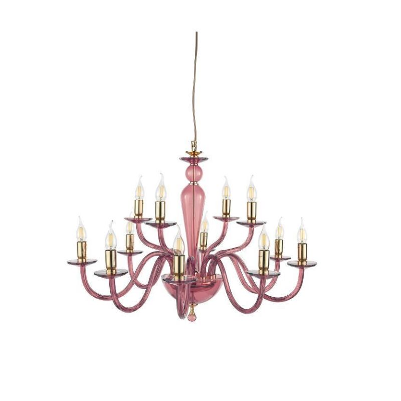 Lampadario Ottanio 12 Luci Paganini in vari colori Ondaluce Ciciriello