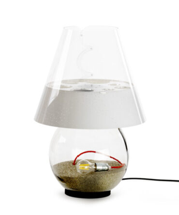 EMPORIUM-BONBONNE h.82 lampada tavolo terra moderna esterno IP44