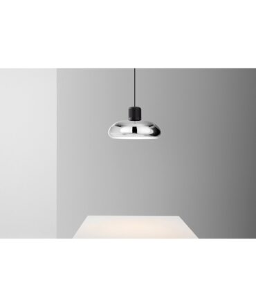 Sospensione Trepiù Vintage Cromo Nero Led Dali Stilnovo 9305