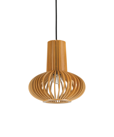 IDEAL LUX CITRUS Lampada a sospensione in legno