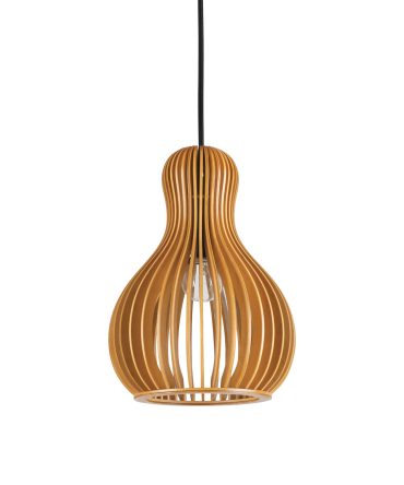 IDEAL LUX CITRUS Lampada a sospensione in legno