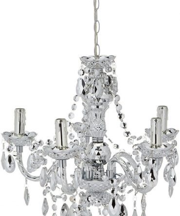 SOSPENSIONE CLASSICA IN ACRILICO CROMO