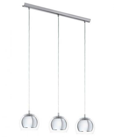 Lampada a sospensione cromo e rame - Eglo ROCAMAR