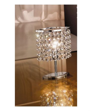 Lumetto da comodino Key con cristalli Antea Luce