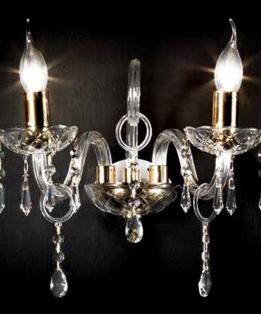 Applique 2 Luci Maria Teresa L6 Ondaluce Ciciriello