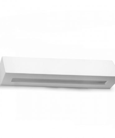 Applique Belfiore REA BIG 2020 24W LED 50CM gesso bianco lampada parete biemissione