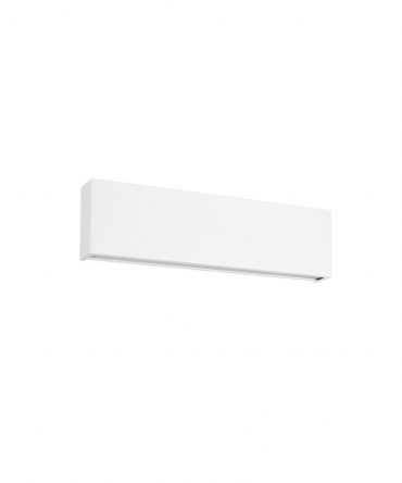 Applique Bi Emissione Led 19w Box W2 Bianco 31,9 cm IP40 Linea Light 8256