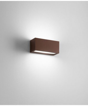 Applique Biemissione Da Esterno Mètro Corten 25cm IP54 1xE27 Isyluce 535