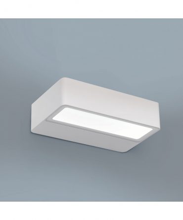 Applique Block Bianco Led 16w 3000k Doppia Luce IP65 Vivida International
