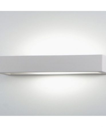 Applique Ceramica Biemissione Verniciabile Prisma Piccola 30 cm Isyluce 620