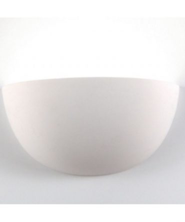 Applique Ceramica Verniciabile Quarto Grande 32cm Isyluce 604