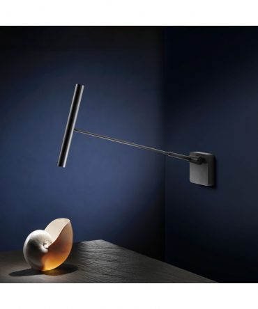 Applique Ciak Nero Spot Led 6w Orientabile Vivida International