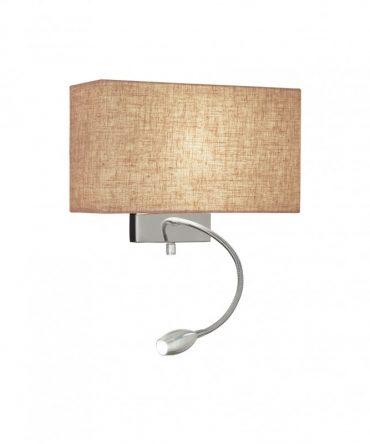 IDEAL LUX HOTEL Applique Con Led Da Lettura  AP2 Canvas