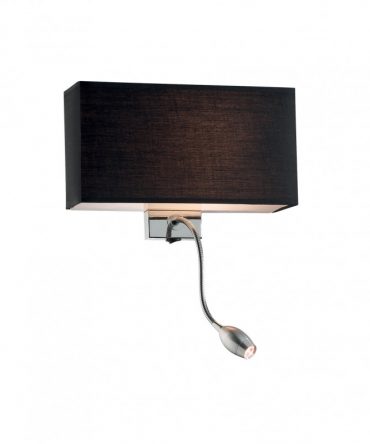 IDEAL LUX HOTEL Applique Con Led Da Lettura  AP2 Nero