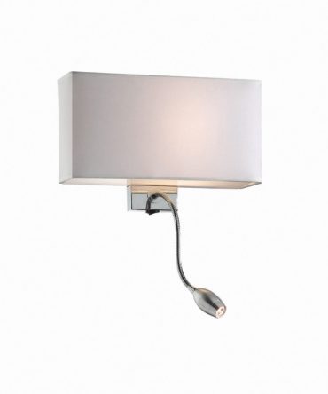 IDEAL LUX HOTEL Applique Con Led Lettura  AP2 Bianco
