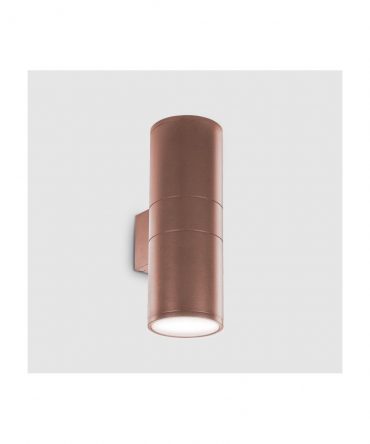 IDEAL LUX GUN Applique Da Esterno Bi Emissione AP2 Big Caffè
