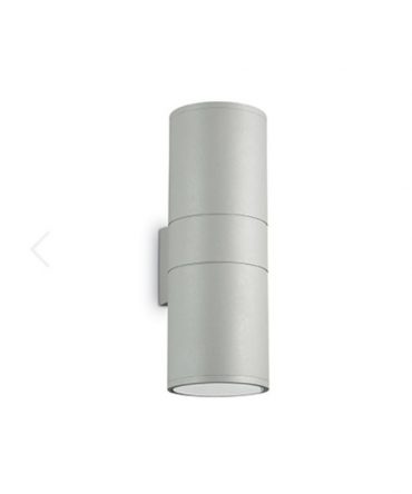 IDEAL LUX GUN Applique Da Esterno Bi Emissione  AP2 Big Grigio