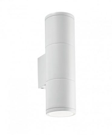 IDEAL LUX GUN Applique Da Esterno Bi Emissione  AP2 Small Bianco