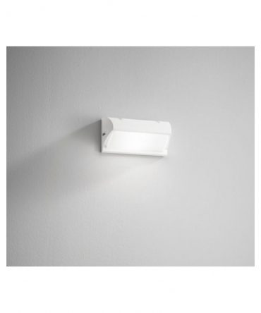 Applique Da Esterno Moderna E27 Elba Bianco Isyluce 536