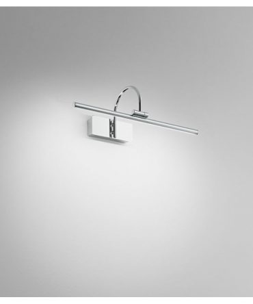 Applique Da Quadro Specchio Arco Snodabile Led 8w 3000K o 4000K Cromo 45cm Isyluce 941