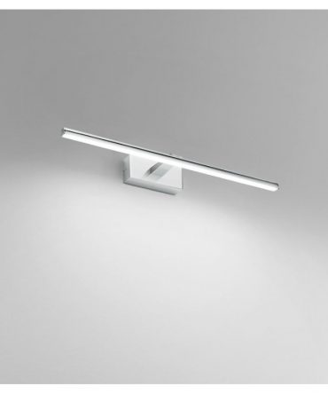 Applique Da Quadro Specchio Moderna Led 12w 3000K o 4000K Cromo 59cm Isyluce 937
