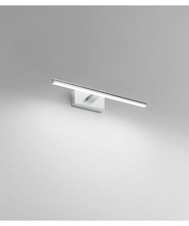 Applique Da Quadro Specchio Moderna Led 8w 3000K o 4000K Cromo 45cm Isyluce 936