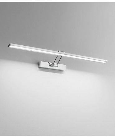 Applique Da Quadro Specchio Snodabile Led 18w 3000k o 4000k cromo 89cm Isyluce 940
