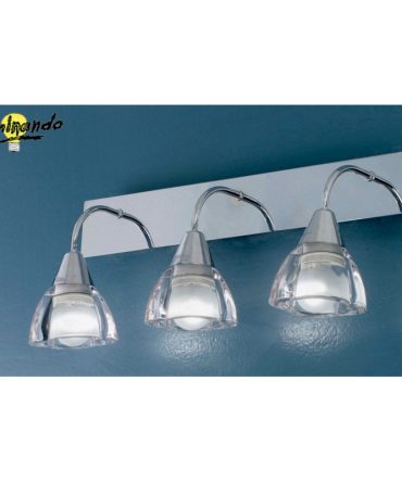 Applique da specchio Claudia 3 luci Illuminando