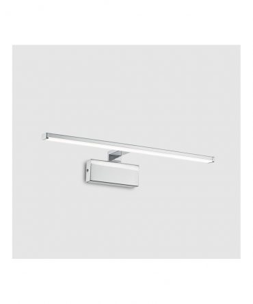 IDEAL LUX ALMA Applique Da Specchio Led 12w  Cromo 51 cm