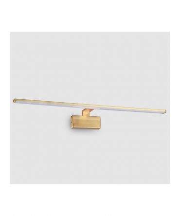 IDEAL LUX ALMA Applique Da Specchio Led 20w Ottone 81 cm