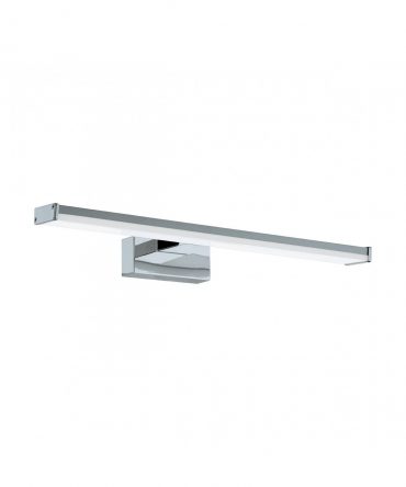 Applique Da Specchio Pandella Led 7,4W Cromo L40 cm IP44 Eglo