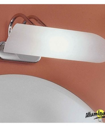 Applique da specchio Punto cromo Illuminando