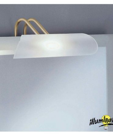 Applique da specchio Punto oro Illuminando