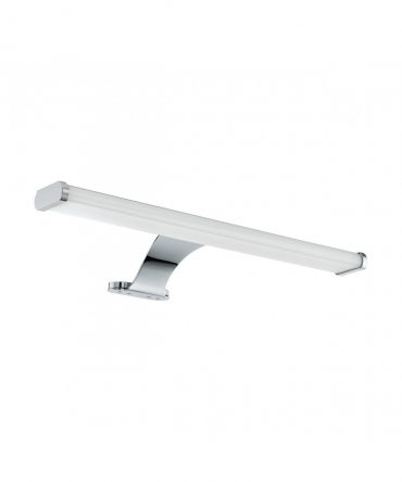 Applique Da Specchio Vinchio Led Cromo E Bianco L40 cm IP44 Eglo
