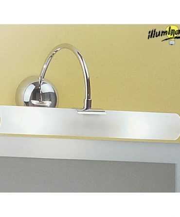 Applique da specchio Virgola Illuminando