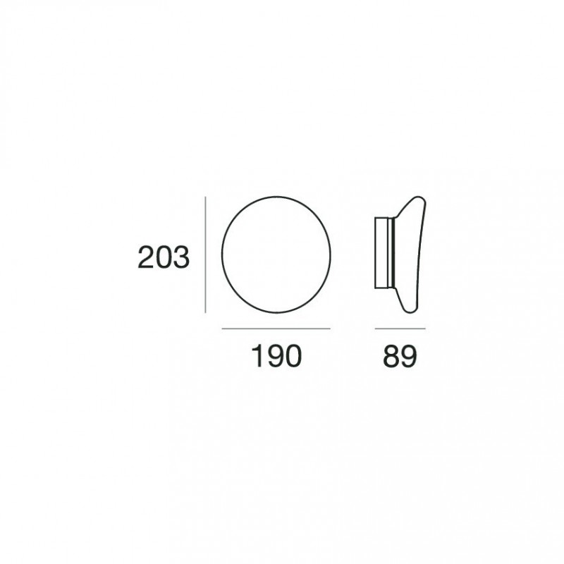 Applique Dynamic Led 6w Ma&De Linea Light 7785