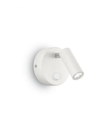 IDEAL LUX PAGE Applique Faretto Spot Led AP Round Bianco