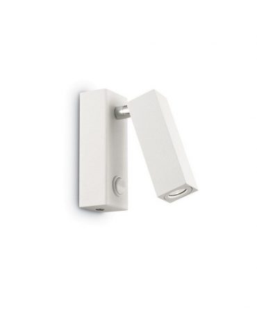 IDEAL LUX PAGE Applique Faretto Spot Led AP Square Bianco