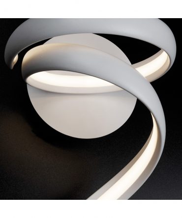 Applique Flame Bianco Led 12w 3000k/4000k H31,5 cm Vivida International