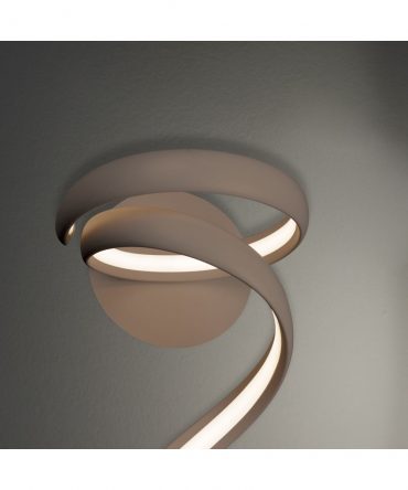 Applique Flame Sabbia Led 12w H31,5 cm Vivida International