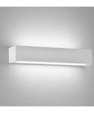 Applique Gesso Prisma LED 30W 3000°k 40cm Verniciabile Isyluce 858