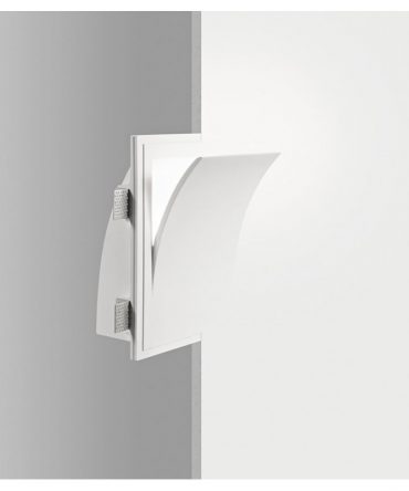 Applique In Gesso Da Incasso Foglio Verticale Verniciabile Isyluce 842