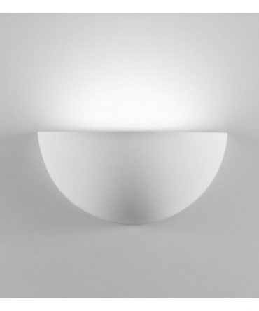 Applique In Gesso Verniciabile Led 18w Quarto Grande Isyluce 862