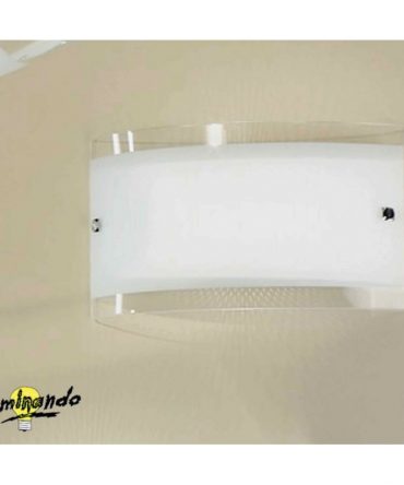 Applique in vetro Aria 30x17 cm Illuminando