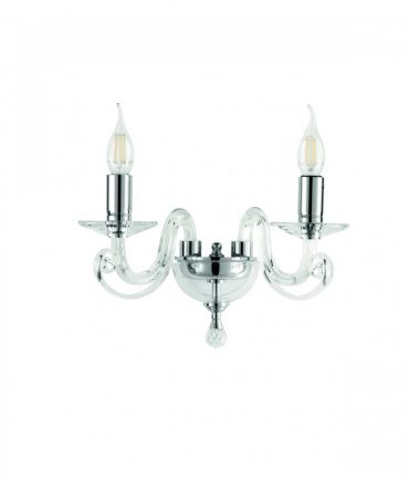 Applique In Vetro Cherubini 2 Luci Ondaluce Ciciriello