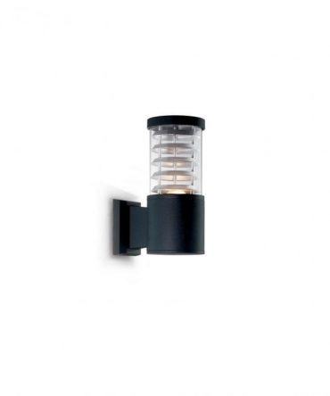 IDEAL LUX TRONCO Applique Lanterna Da Esterno  AP1 Nero