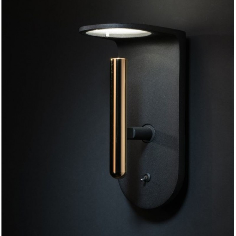 Applique Led 2Nights W2 switch nero oro Stilnovo - Linea Light 7945