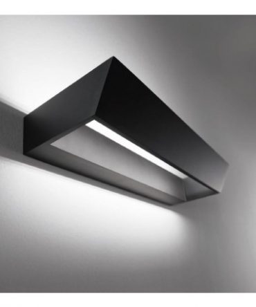 Applique Led Biemissione 30w 3000K o 4000K Edge Media Nero Isyluce 956