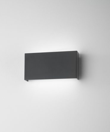 Applique Led Biemissione da Esterno BAR Antracite 3000K o 4000K IP54 Isyluce 584